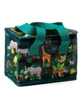 Sac à repas isotherme 16 x 20 cm Royaume animal - Vert
